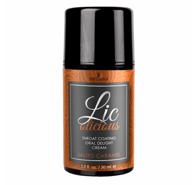 Żel do seksu oralnego - Sensuva Lic-o-licious Salted Caramel 50 ml